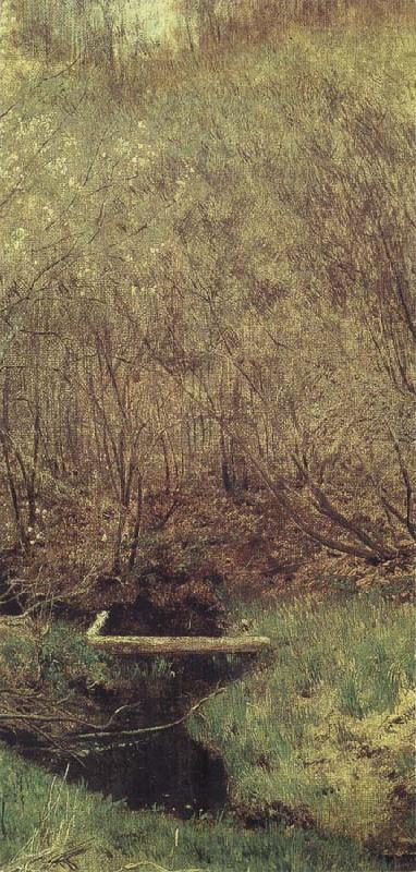 Isaac Levitan Spring in the Wood china oil painting image